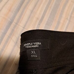 Simply Vera Vera Wang Black Garment